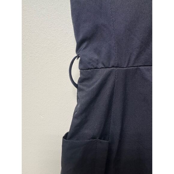 TRACY REESE Scalloped Neckline Double V Sleeveless Dress, Black, Sz 6 - Picture 13 of 13